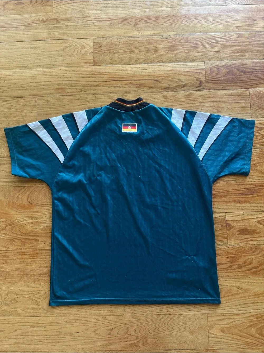 VINTAGE ADIDAS GERMANY 1996-1998 AWAY FOOTBALL SOCCER JERSEY  RETRO  MEN’S  XXL